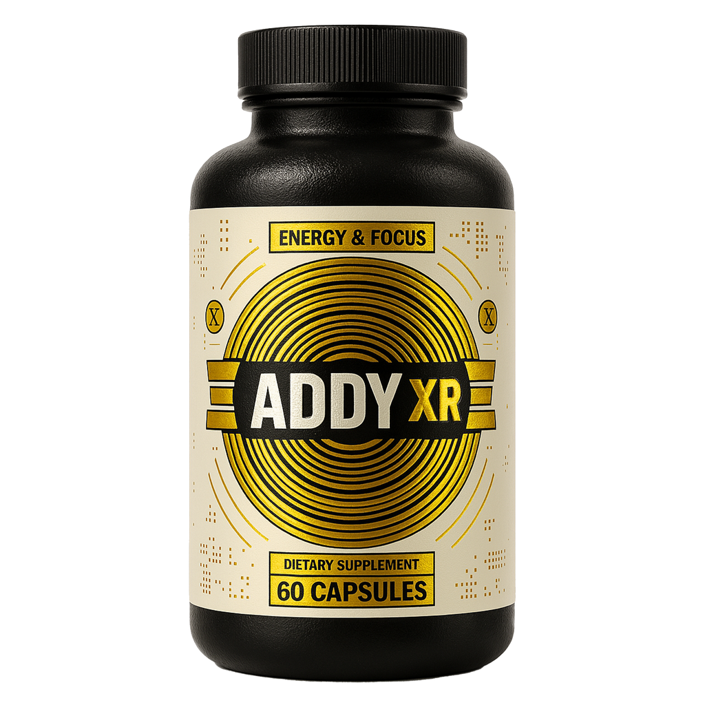 ADDY XR – Adderall Alternative – Best Natural Energy Supplement for Focus & Memory – Premium Brain Booster & Energy Management Vitamins – Focus & Energy Supplement for Men & Women – High-End Cognitive Support – 60 Day Supply Healthcare Fitness