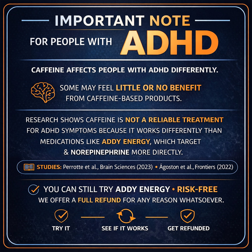 ADDY ENERGY – Best Adderall Alternative – Natural Energy Supplement for Focus & Memory – Brain Booster & Energy Vitamins for Men & Women – Premium Focus & Energy Support – High-End Cognitive Formula – 30 Day Supply Fitness Edible