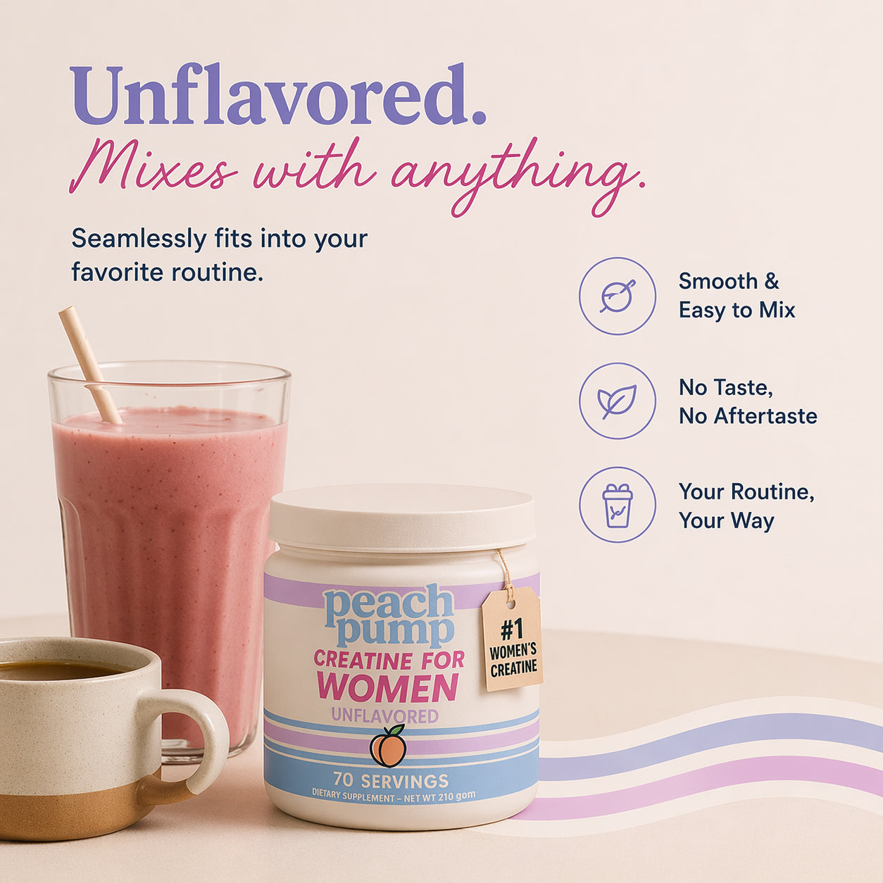 Creatine for Women - Creatine Monohydrate Powder, Creatine for Women, 3g Vegan Micronized Creatine per Serving, for Energy, Muscle Support, 70 Servings, Unflavored Healthcare Dietary Supplement tiktokshopspringglowup