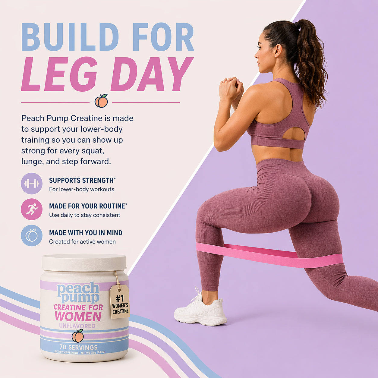 Creatine for Women - Creatine Monohydrate Powder, Creatine for Women, 3g Vegan Micronized Creatine per Serving, for Energy, Muscle Support, 70 Servings, Unflavored Healthcare Dietary Supplement tiktokshopspringglowup